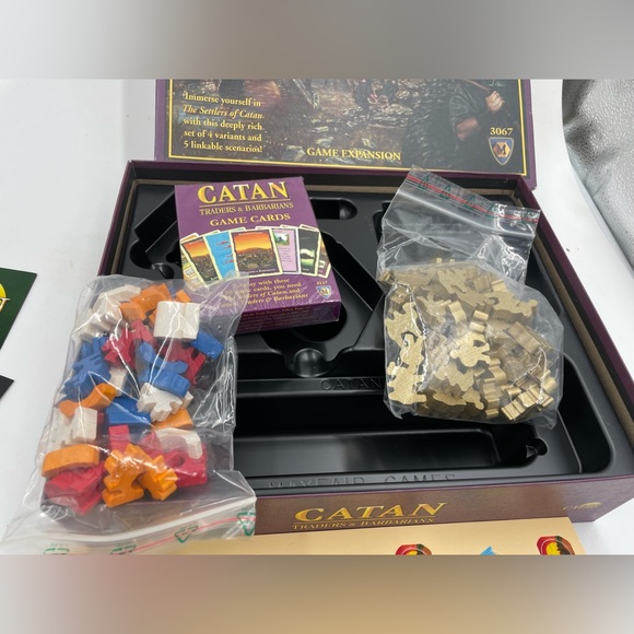 CATAN Traders & Barbarians Board Game Expansion Klaus Teuber 3067 Mayfair - Picture 4 of 6